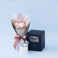 情人節優惠組合｜小圓粉花束