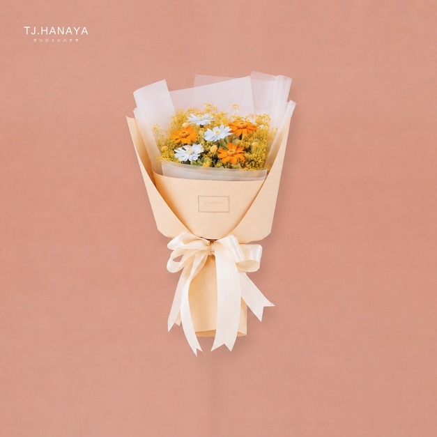 永生雛菊花束｜PB073