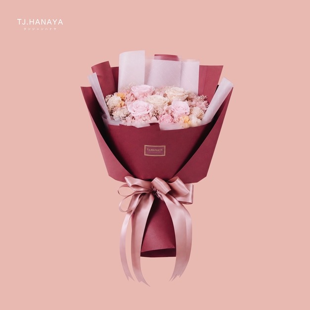 永生玫瑰花束｜PB052