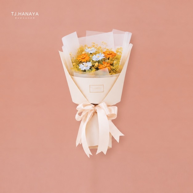 永生雛菊花束｜PB073