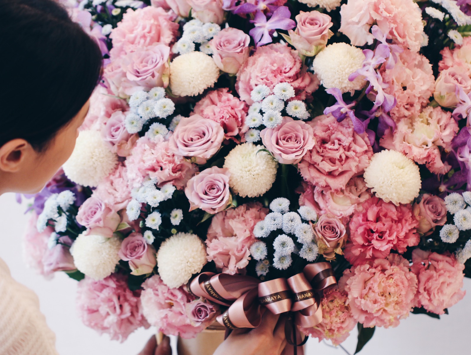 婚宴高架花籃|台北花店 婚宴花籃宴會送花