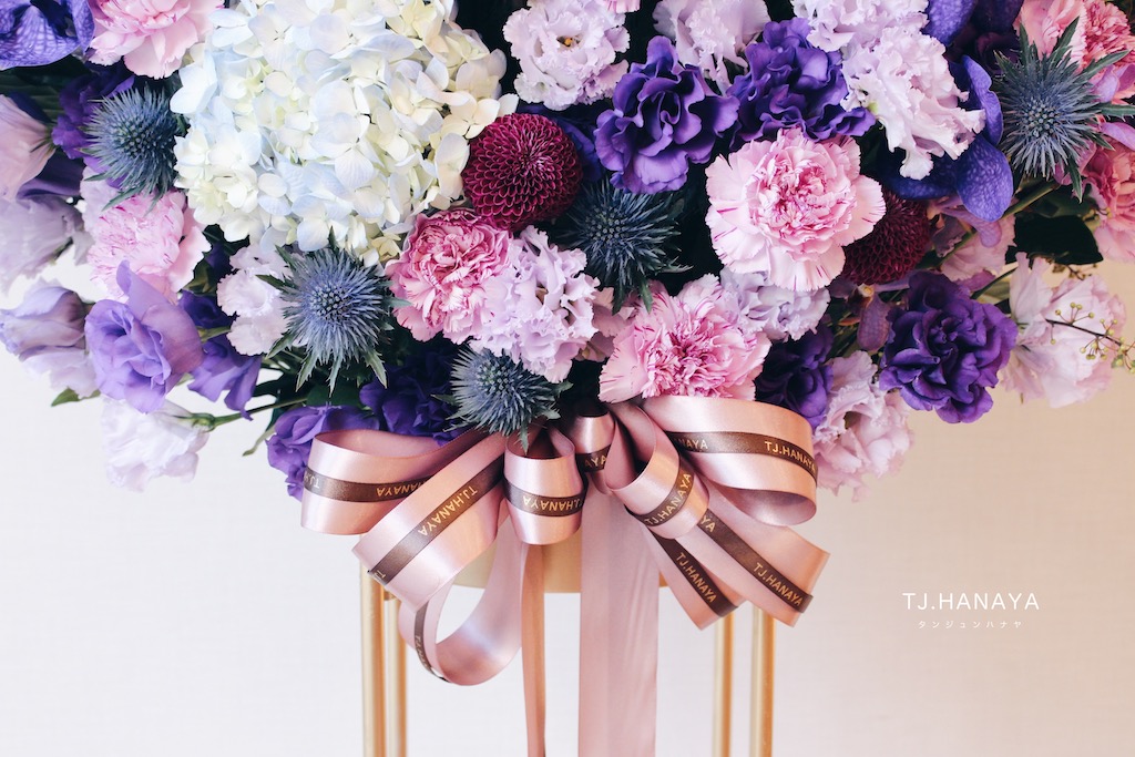 大展鴻圖高架花籃|台灣花店 開幕花籃祝福