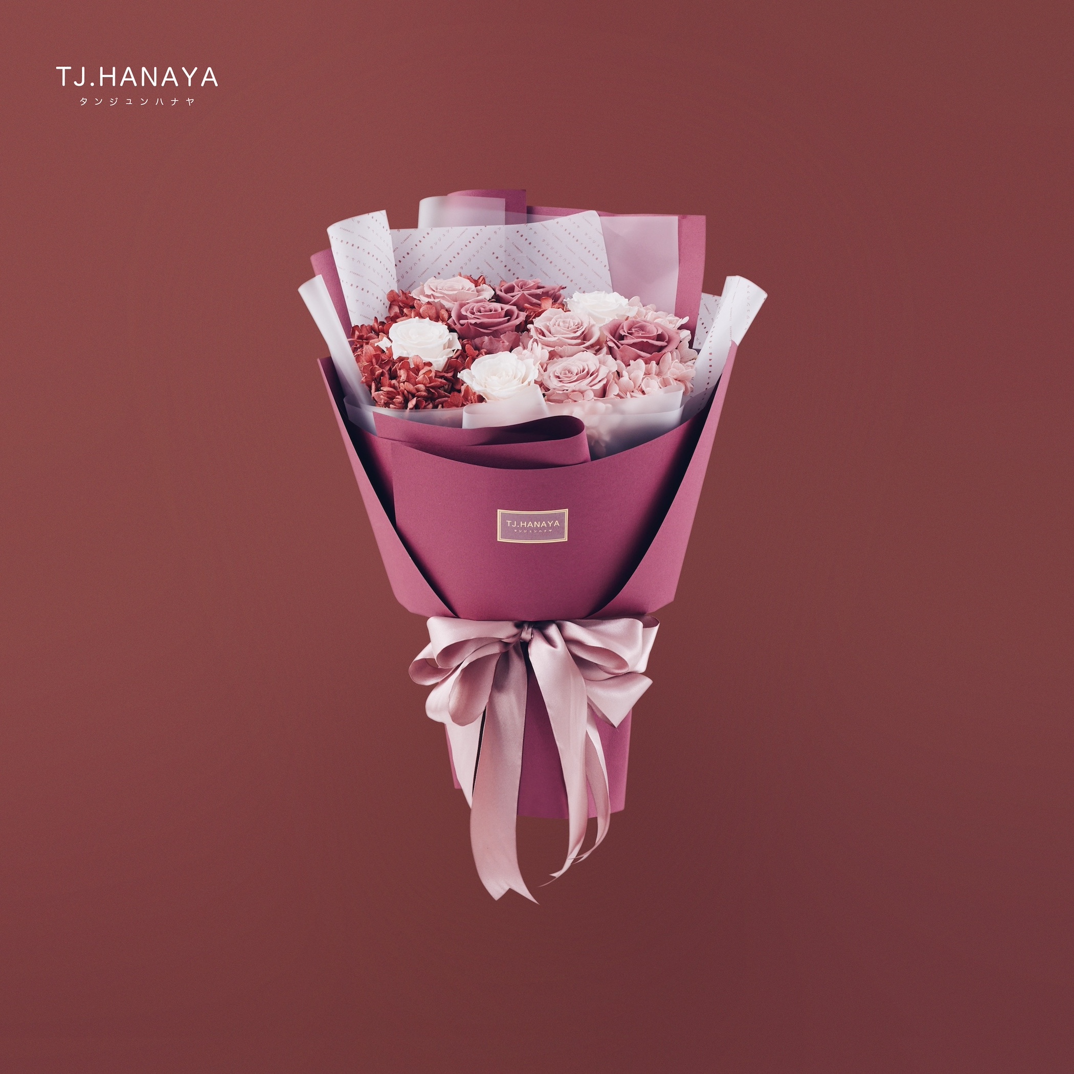 永 生 玫 瑰 花 束＃PB050