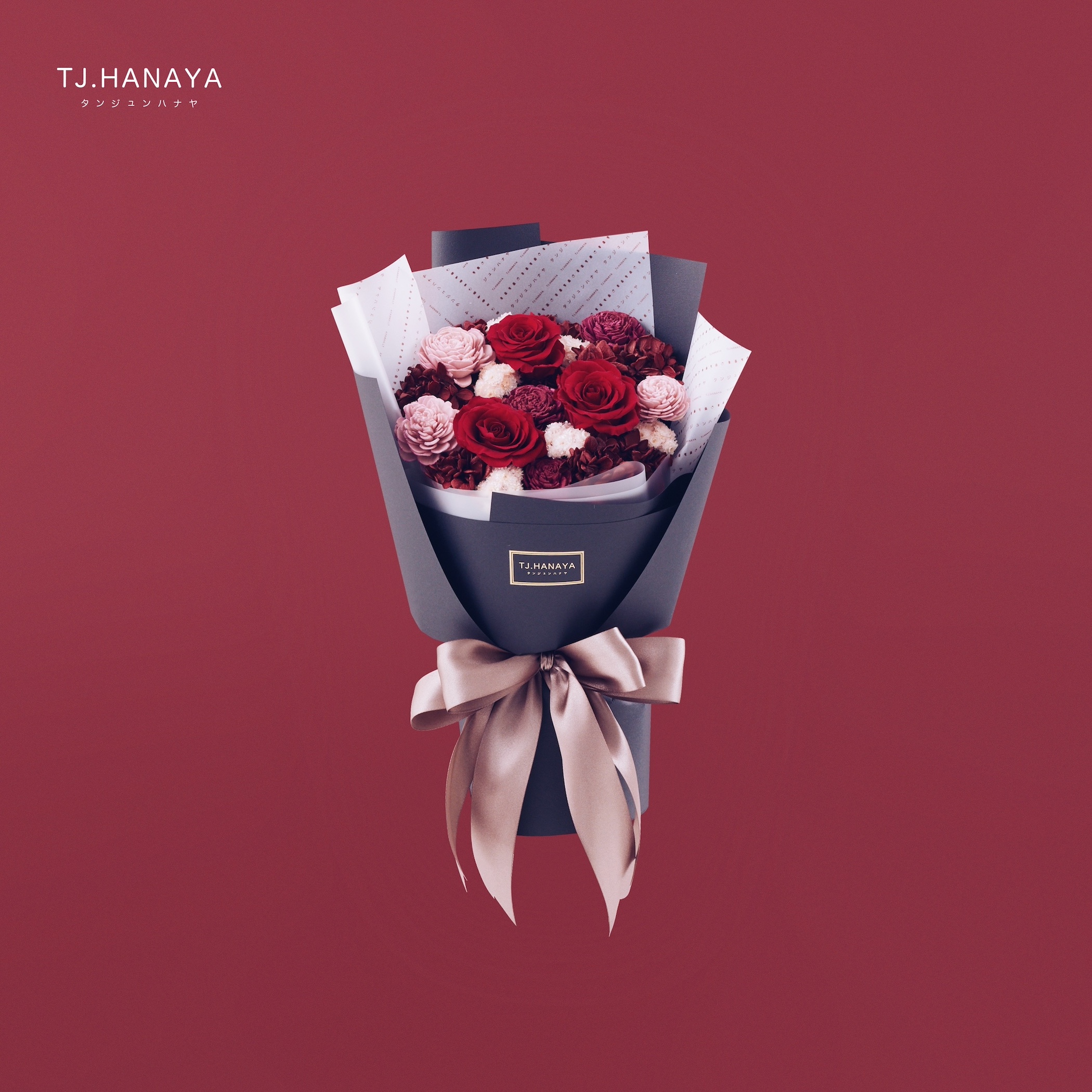 永 生 玫 瑰 花 束＃PB013