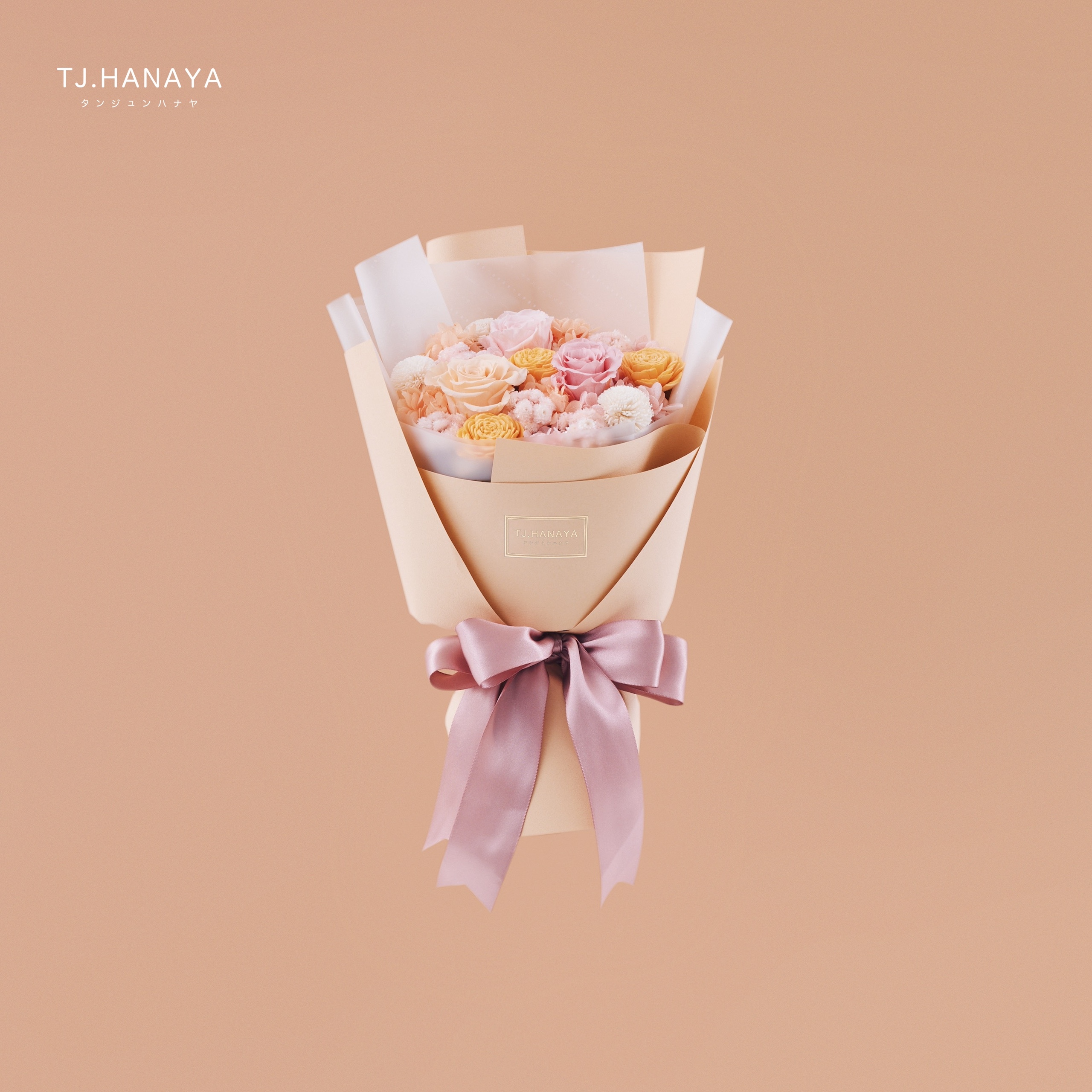 永 生 玫 瑰 花 束＃PB020