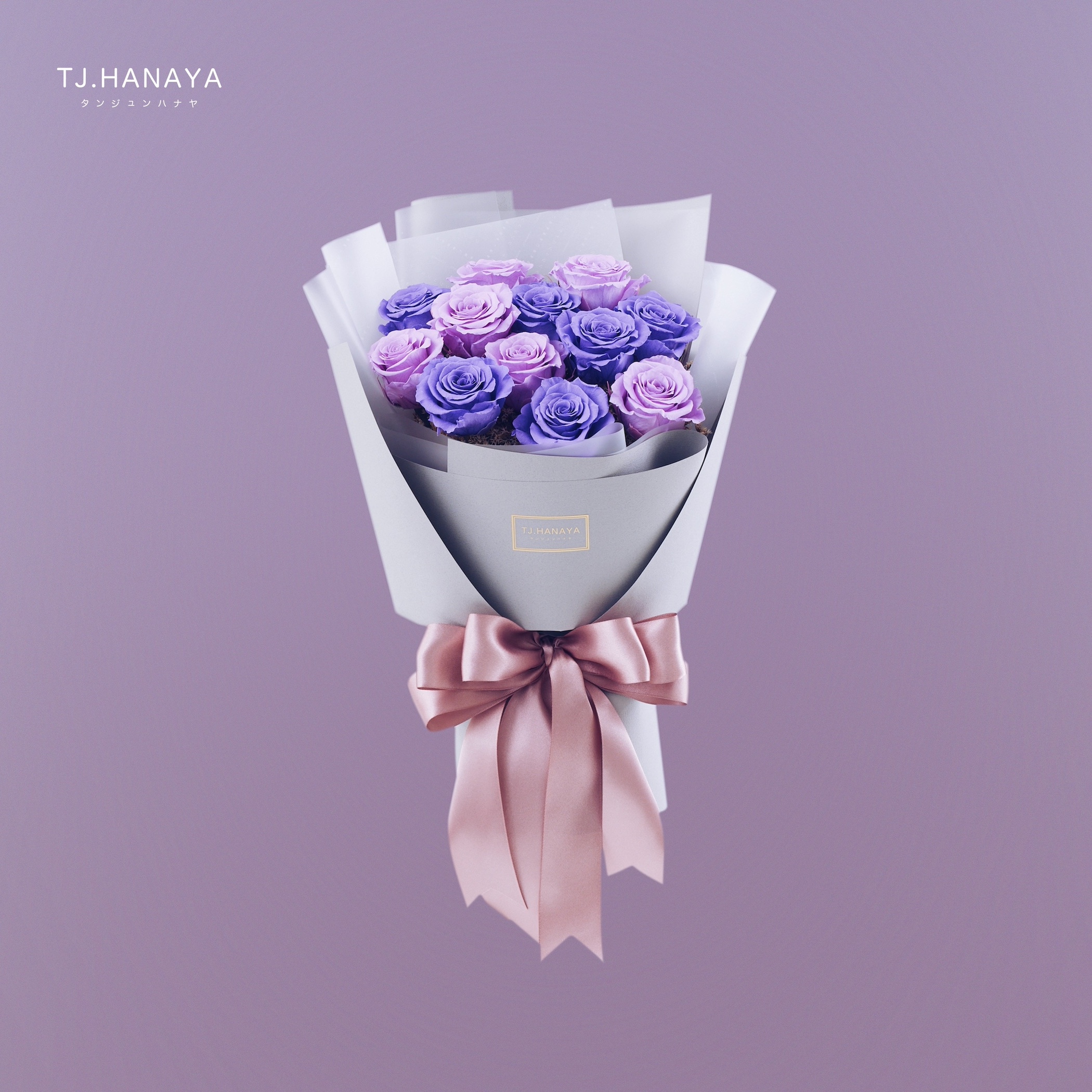 永 生 玫 瑰 花 束＃PB066