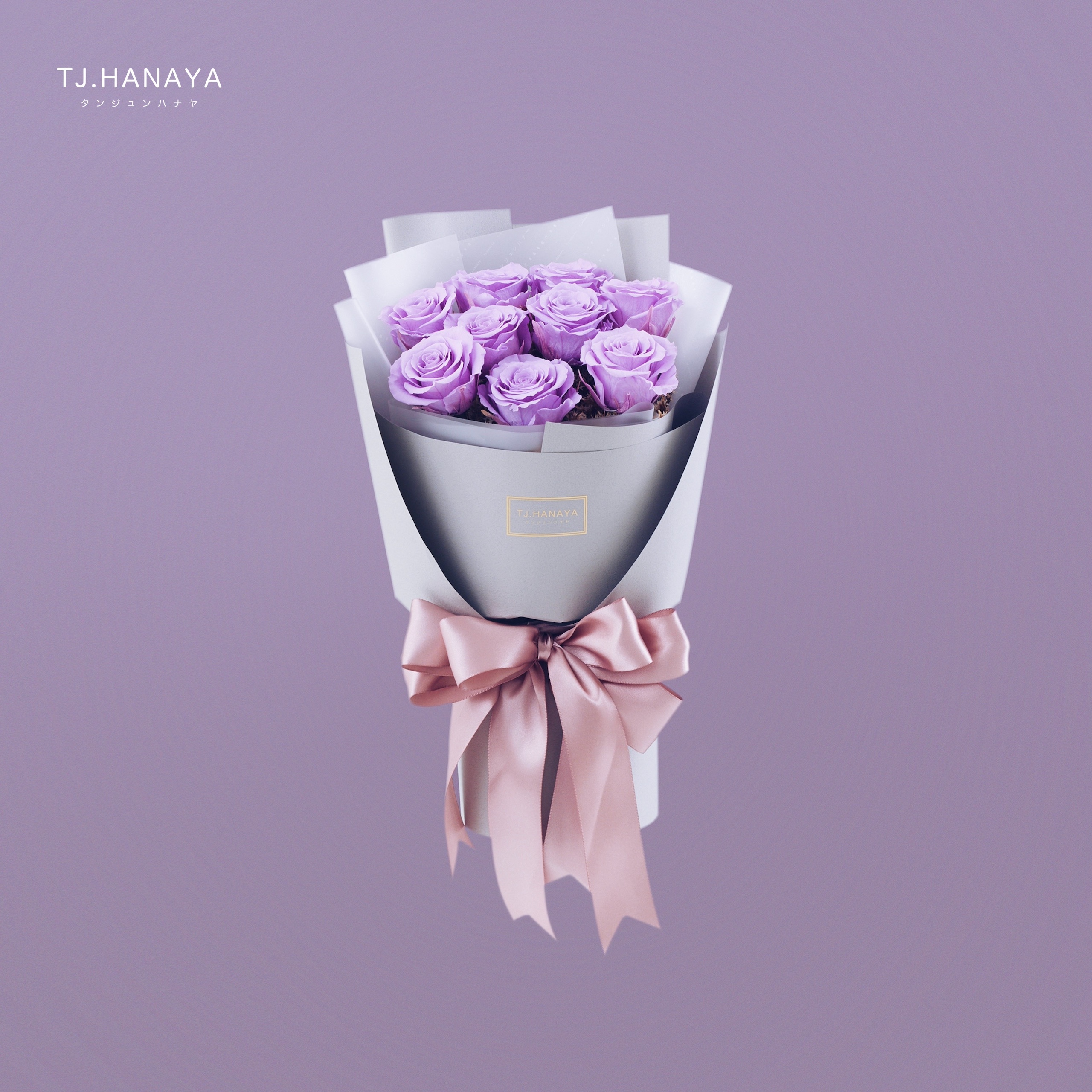 永 生 玫 瑰 花 束＃PB046