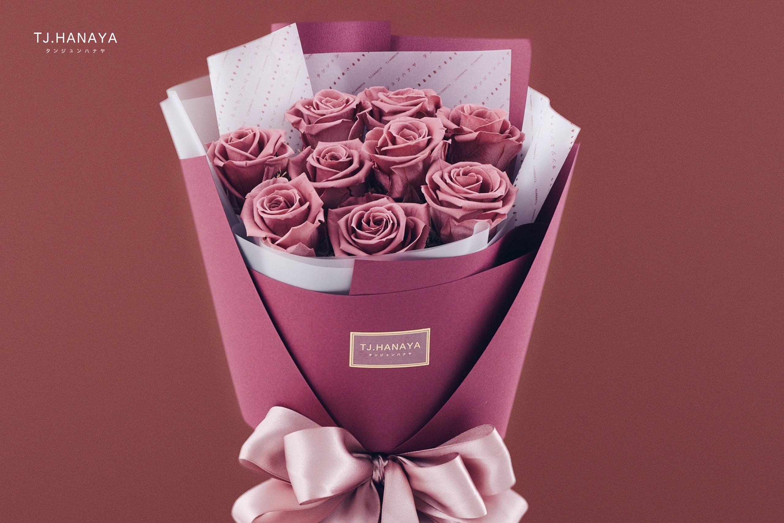 永生花束送禮｜永生玫瑰花束PB042｜日常驚喜探病送花| TJ.HANAYA｜緹緁花屋