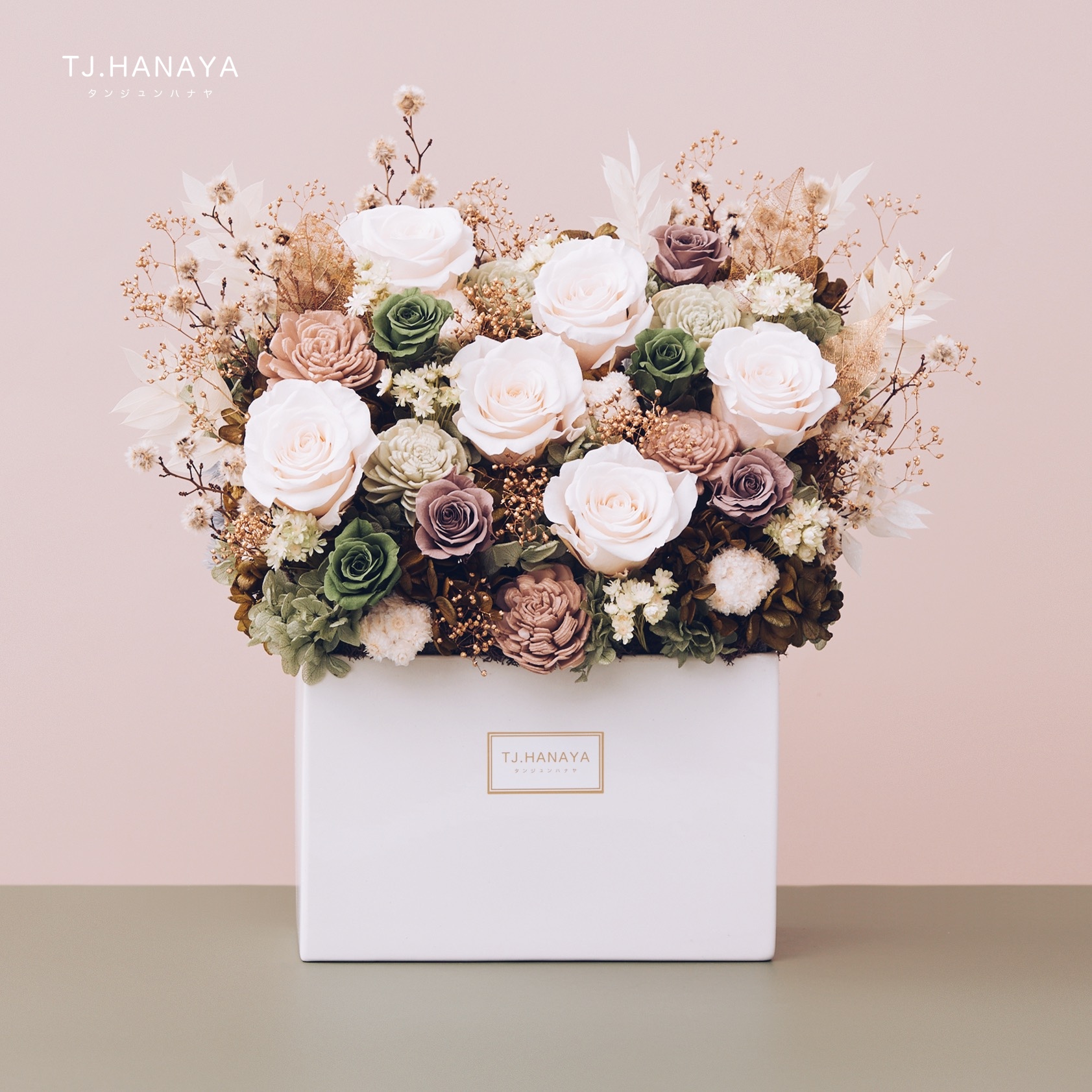 永生長型盆花｜山林綠