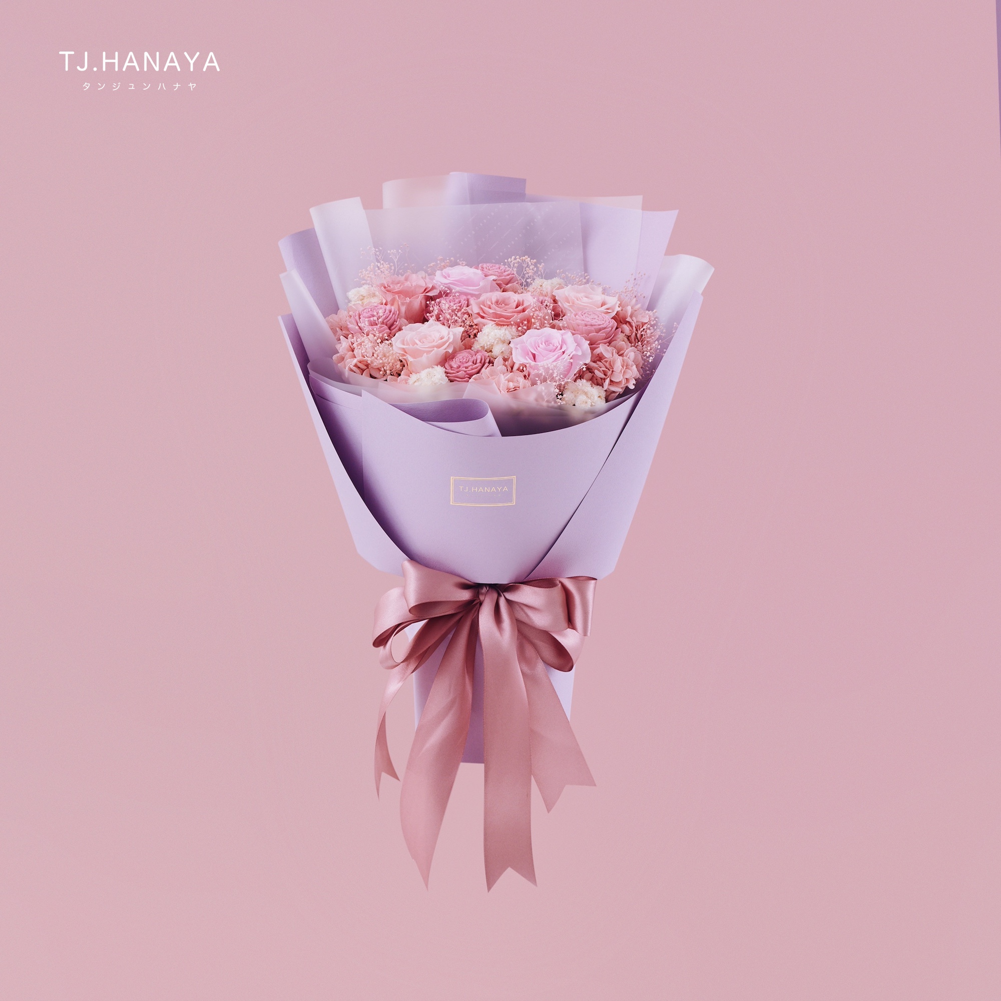 永 生 玫 瑰 花 束＃PB021