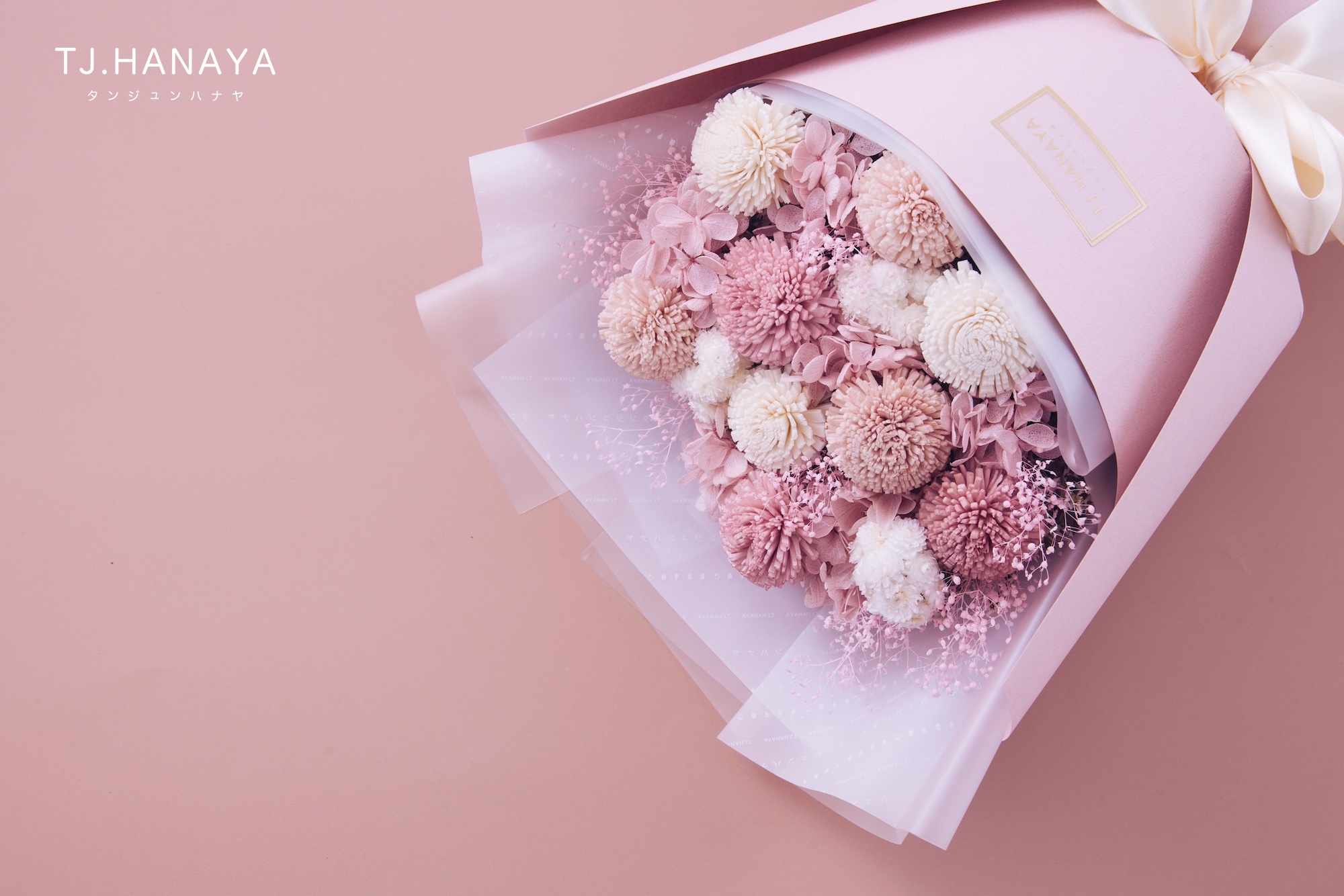 粉色系畢業花束-小學生畢業花束-國小畢業花束