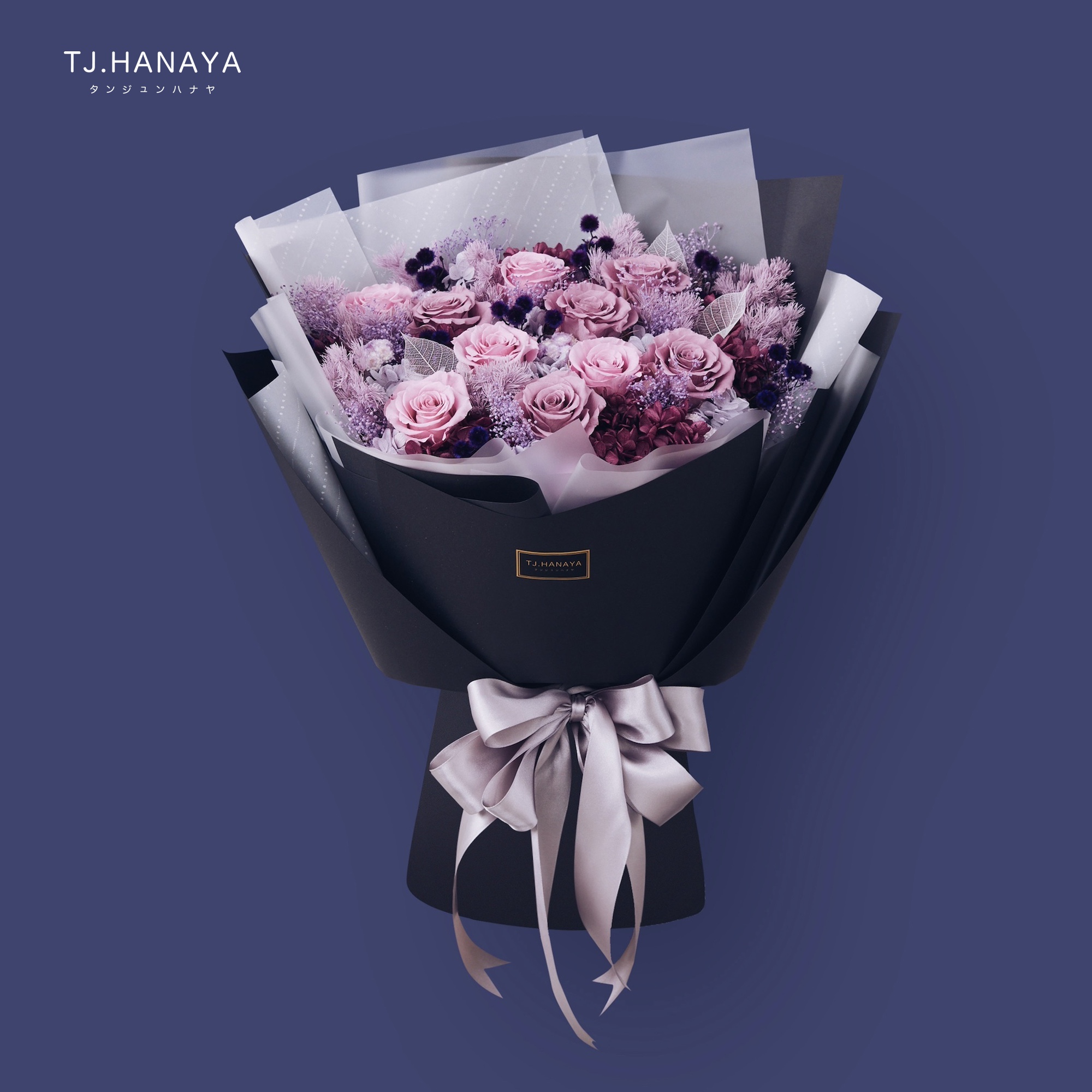 永 生 玫 瑰 花 束＃PB084