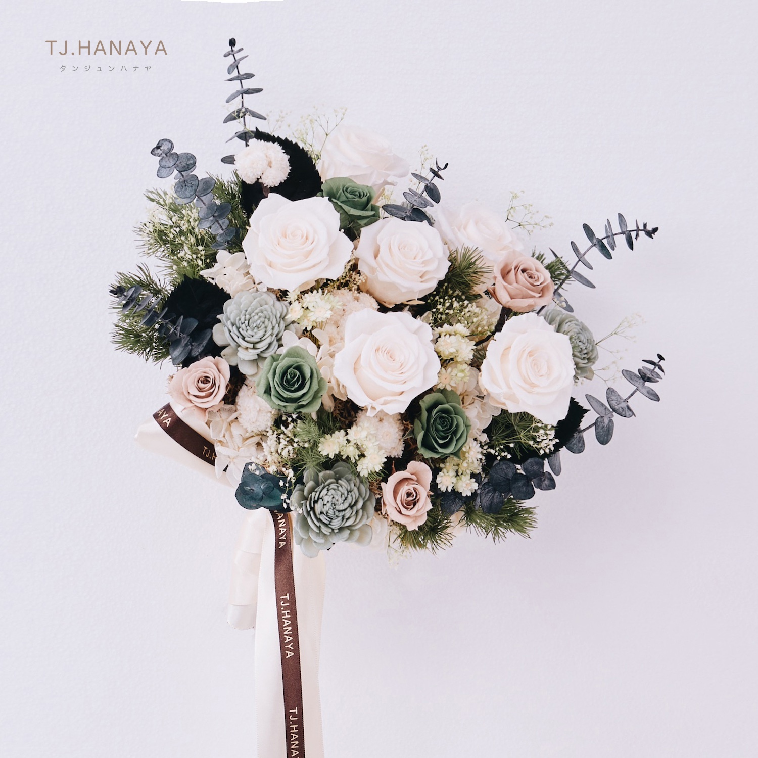 永生新娘捧花｜DB004