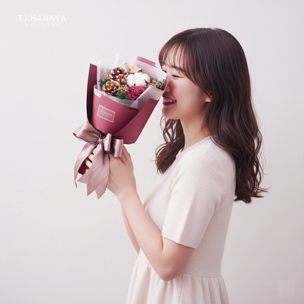 聖誕節花束推薦-聖誕節告白花束-聖誕驚喜花束