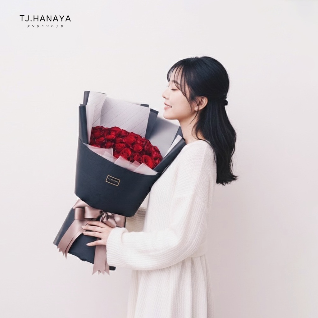 玫瑰花束-求婚花束-告白花束-50朵玫瑰