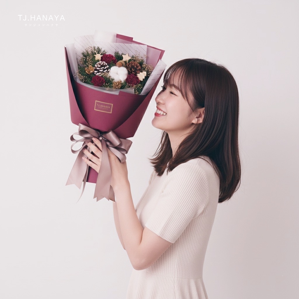 聖誕節花束推薦｜跨年告白、小花束與玫瑰花束的浪漫指南