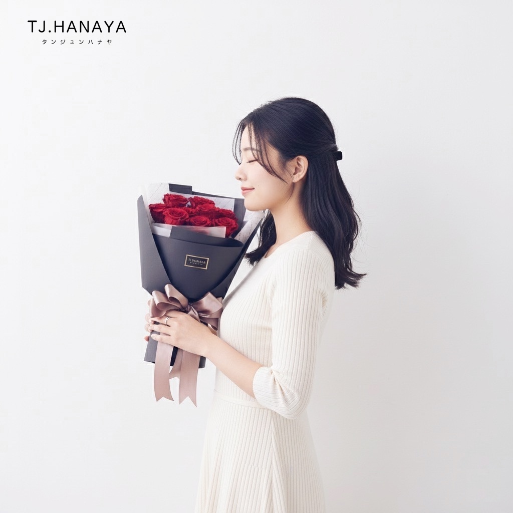 玫瑰花束-求婚花束-告白花束-9朵玫瑰