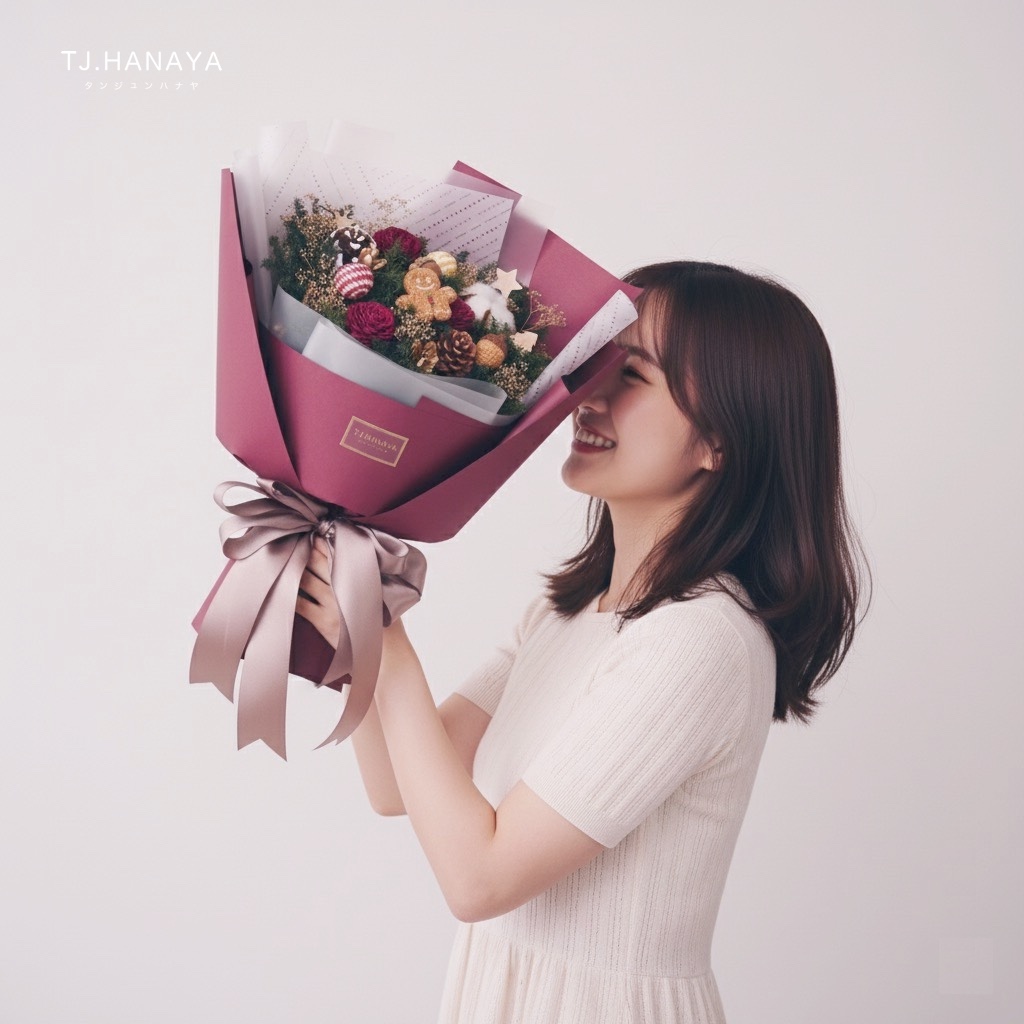 聖誕驚喜推薦-聖誕求婚花束-聖誕告白