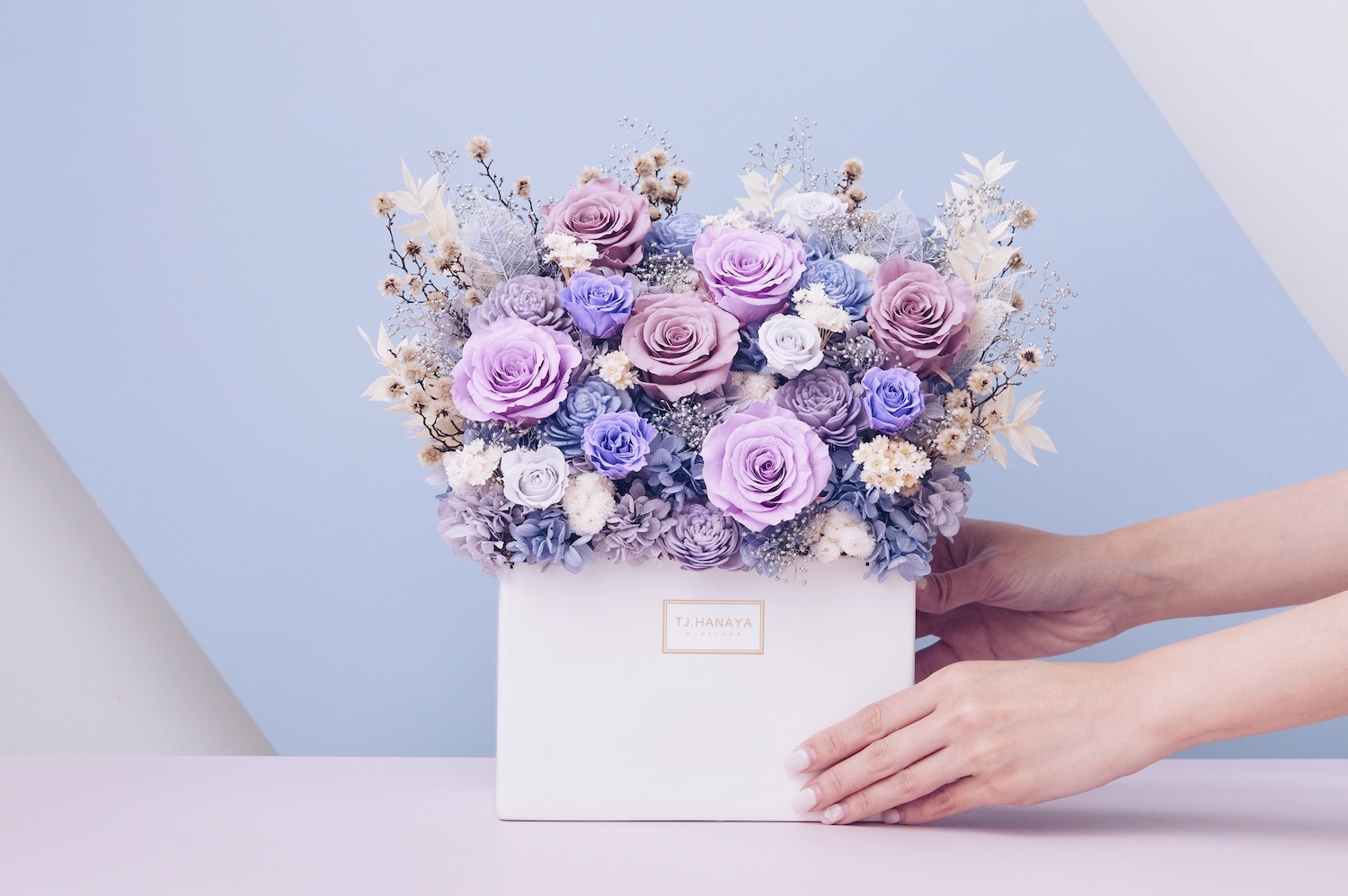 開幕永生花-開店永生花-永生盆花