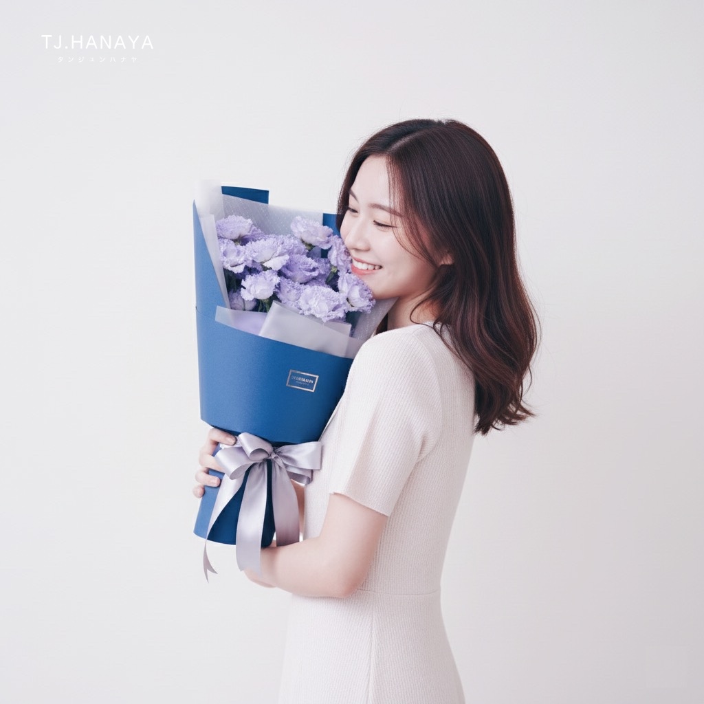 紫桔梗含義-紫桔梗意義-紫桔梗花束