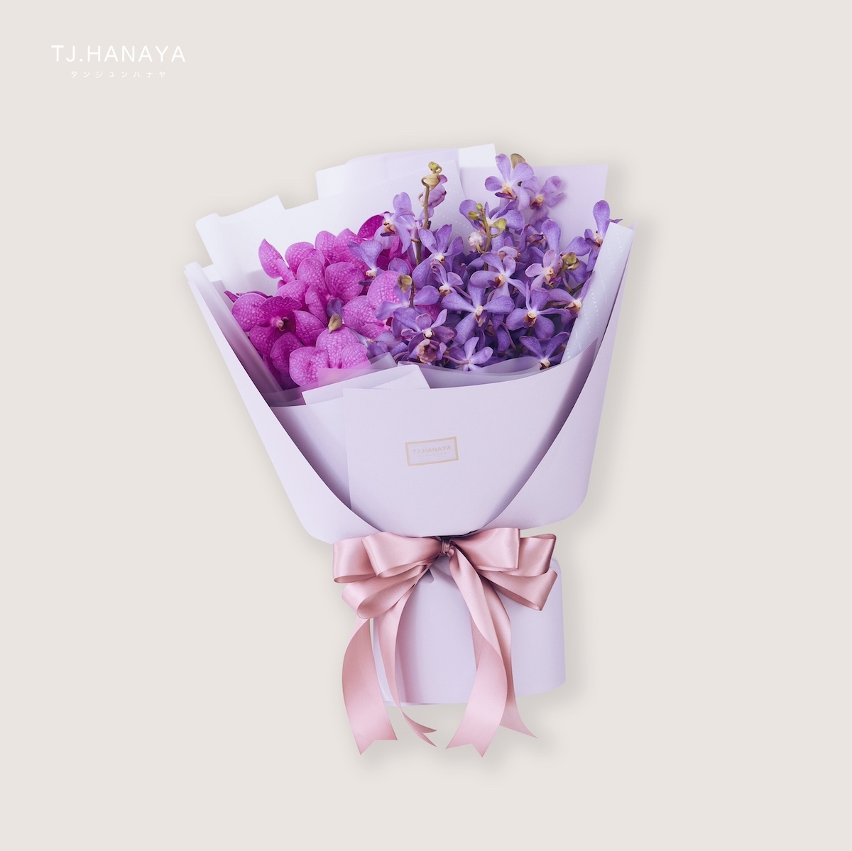 蘭花花束推薦-送長輩花束-長輩生日送花