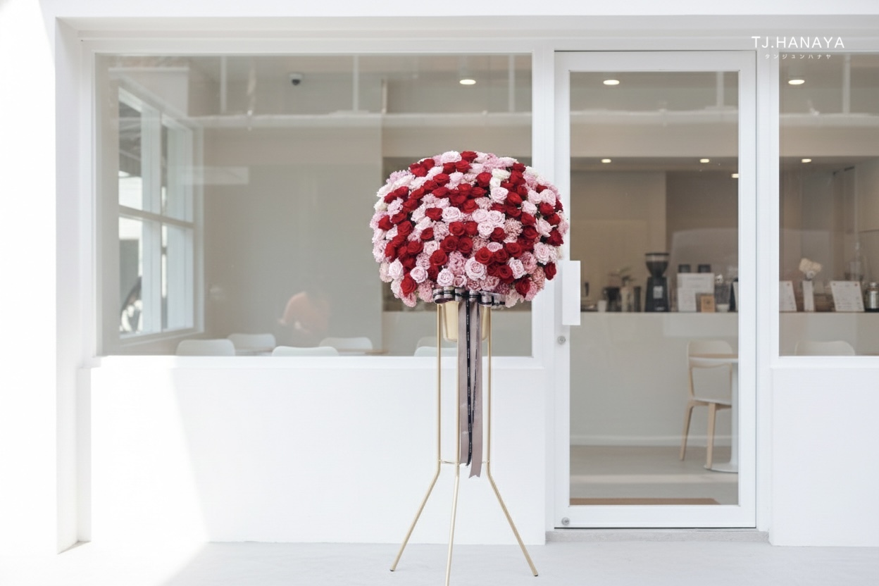 高架花籃-開幕花籃-開業花籃