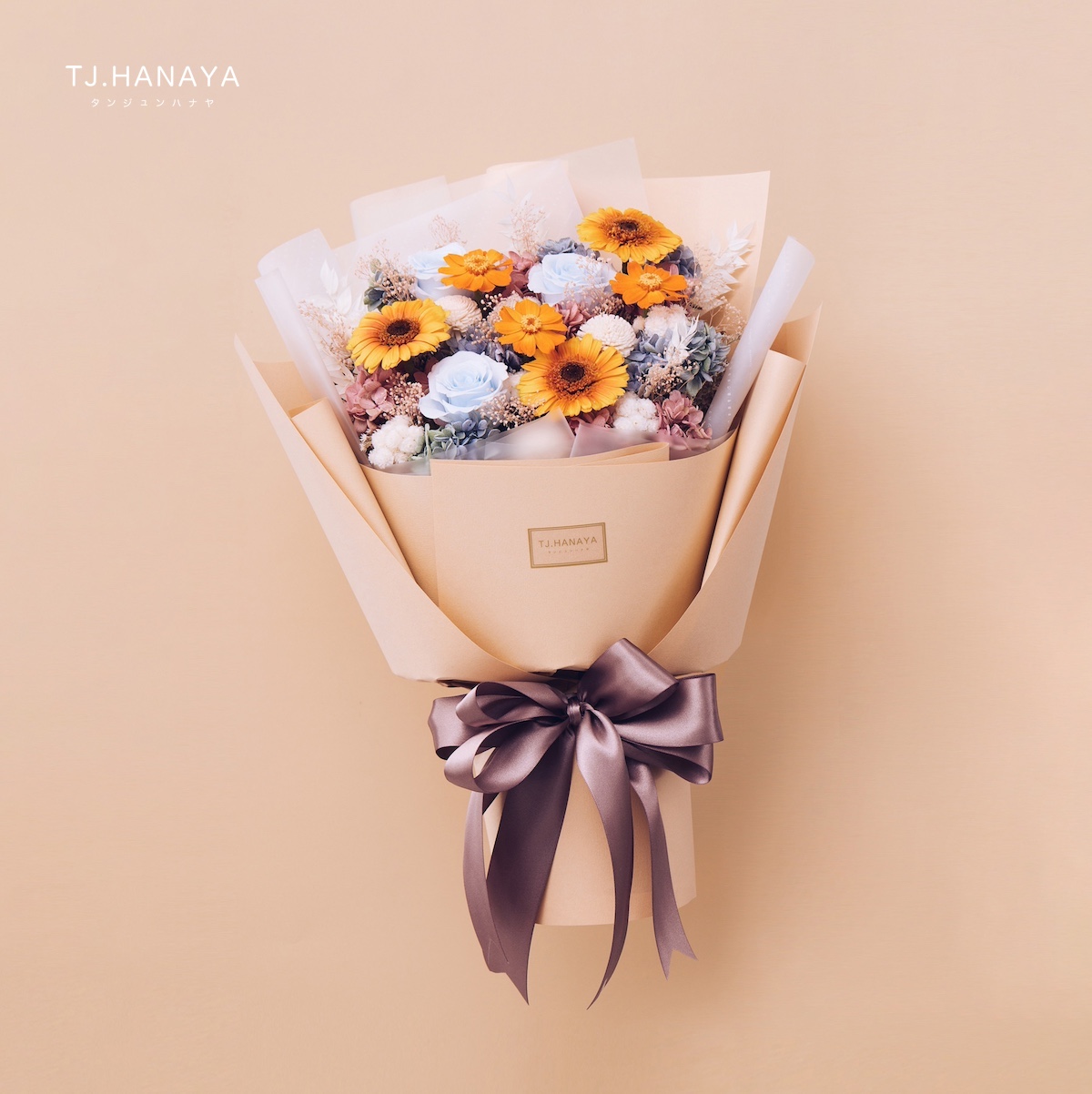 永生向日葵畢業花束｜盛夏