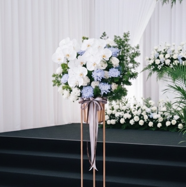 白場喪禮｜新鮮花材