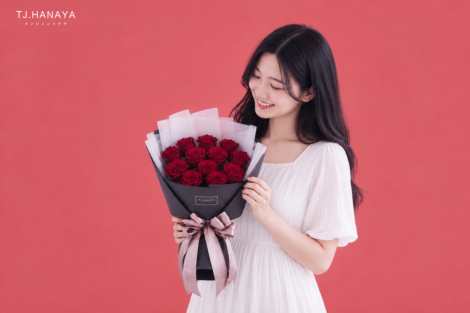 10/20越南婦女節紅玫瑰花束推薦，適合送越南女友與穩定交往對象