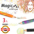 【KOH-I-NOOR】六角彩虹魔術色鉛筆。3支組(經典三原色Original&魔術熱帶Tropical&唯美螢光Neon )_1