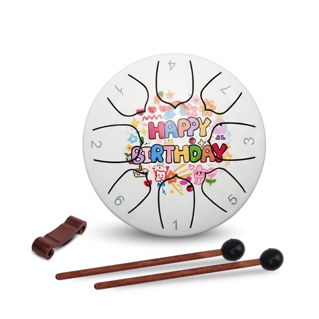 【限量禮品款】KONIX 八音彩繪空靈鼓 鋼舌鼓療癒樂器 生日禮物首選 初學者輕鬆上手