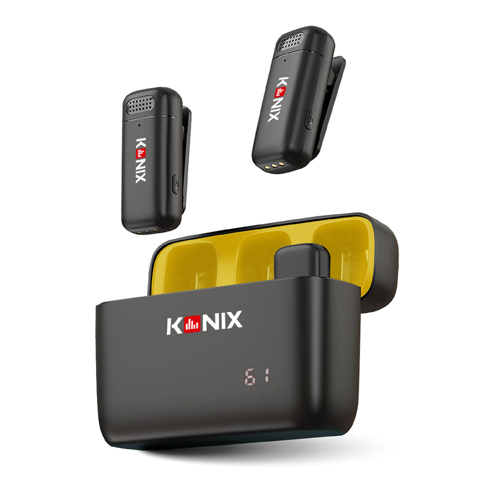 【CAPE專屬】KONIX G2 無線麥克風 手機藍牙麥克風 領夾式 一對二直播麥克風 