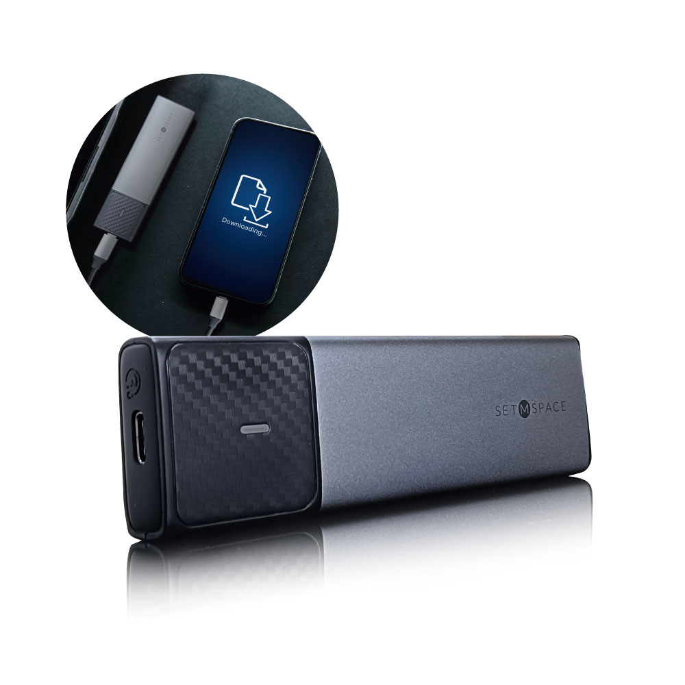 M.2 NVME SATAIII SSD 固態硬碟外接盒 (USB3.2 Type C to C ) 精裝版 