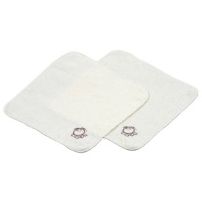 泡泡玉100%純棉小方巾 (兩入)