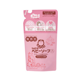 BABY泡泡沐浴露補充包400ML