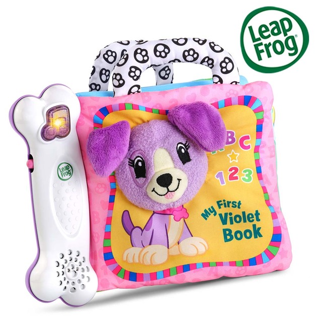 『缺貨』【LeapFrog】有聲學習布書-Violet