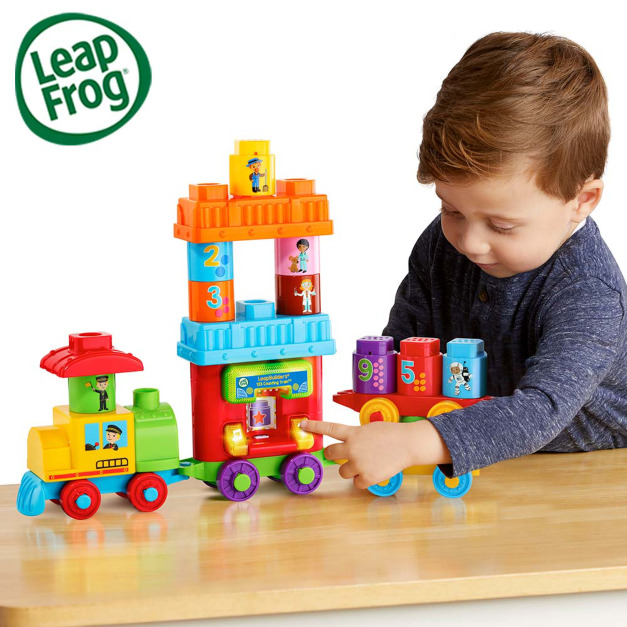 『福利品特賣會-盒損』【LeapFrog】小小建築師-數字火車組