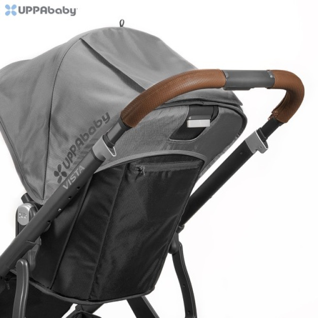 『現貨限量-下單前請先詢問是否有貨』【UPPAbaby】CRUZ皮革手把套-2色可選(適用Cruz)
