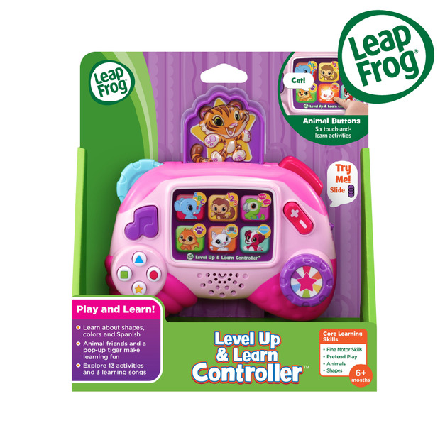 【LeapFrog】動物遊戲機-粉色