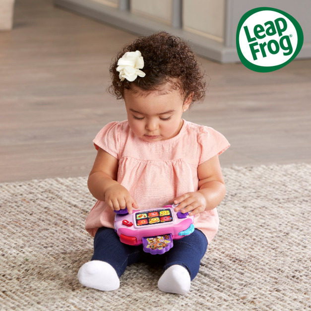 『福利品特賣會-盒損』【LeapFrog】動物遊戲機-粉色