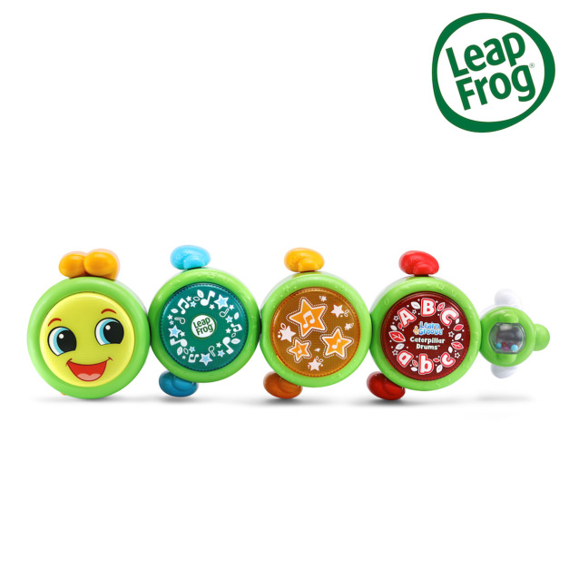 『福利品特賣會-盒損』【LeapFrog】彩虹鼓毛毛蟲 