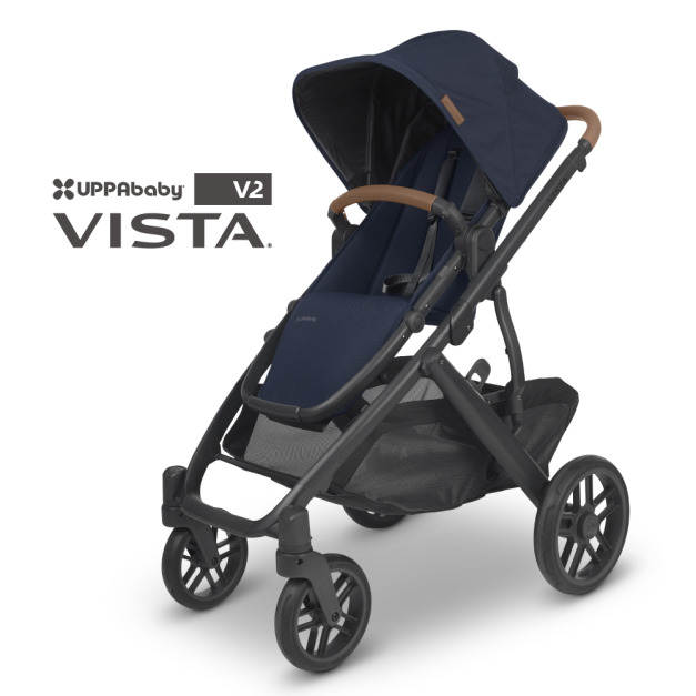 『改版出清』【原廠贈禮】【UPPAbaby】VISTA V2 王者之尊旗鑑：單人推車（贈新生兒貼身坐墊+內含:防蚊帳+擋雨罩）