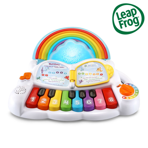『福利品特賣會-無盒』【LeapFrog】彩虹夢想鋼琴《限時限量搶購》