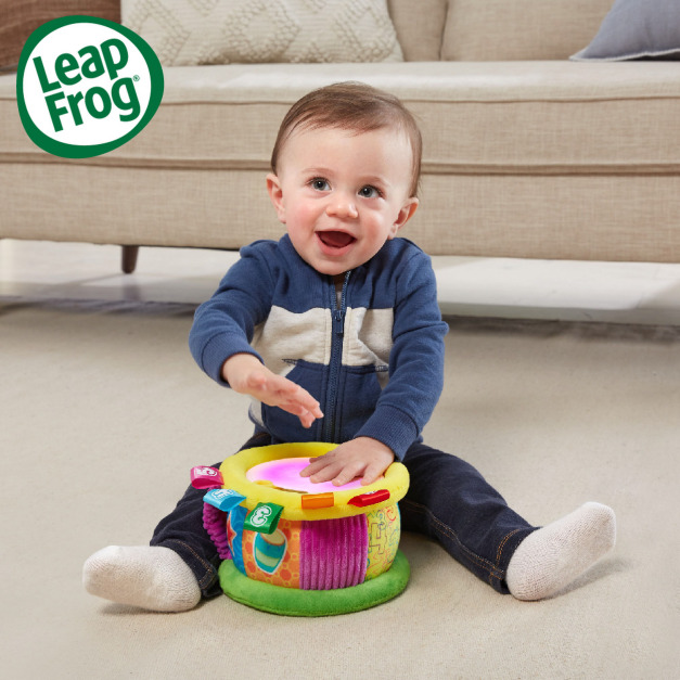 『福利品特賣會-最後一個-瑕疪』【LeapFrog】寶寶拍拍鼓《限時限量搶購》