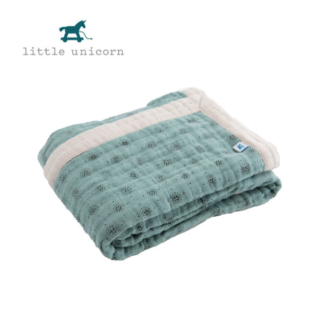 『缺貨』【Little Unicorn】純棉寶寶毯 小蒲公英