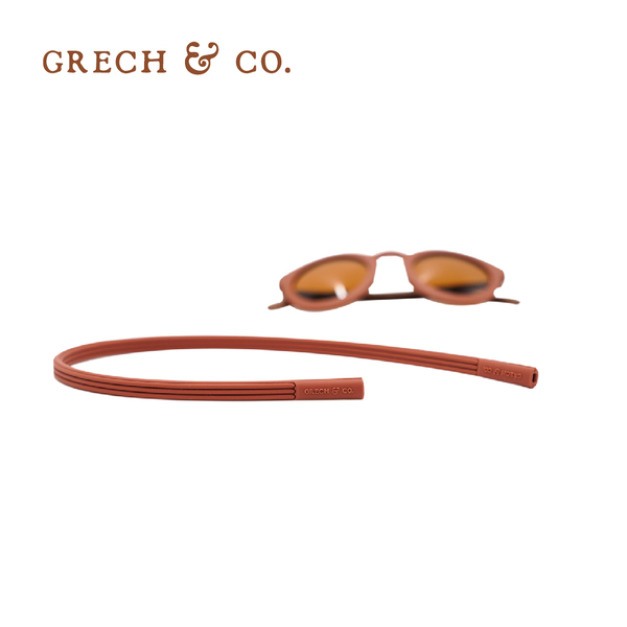 【Grech&Co】矽膠眼鏡防落繩 藕荷紫