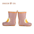 『缺貨』【Grech&Co】兒童雨鞋 藕粉