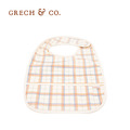 【Grech&Co】防水圍兜 細格紋