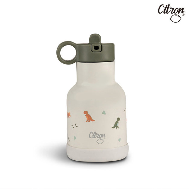 『限量-下單前可先詢問』『福利品-特促任選兩件$1199』【Citron】三層保溫瓶_250ml_恐龍世界
