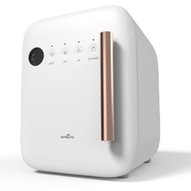 【Spectra】貝瑞克紫外線消毒烘乾機(鉑金白)